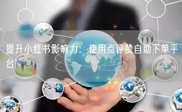 提升小红书影响力:使用点评赞自助下单平台!