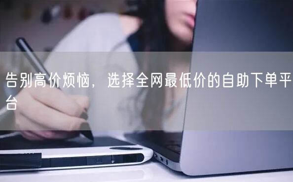 告别高价烦恼,选择全网最低价的自助下单平台