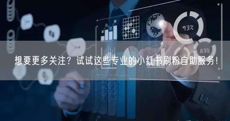想要更多关注？试试这些专业的小红书刷粉自助服务！